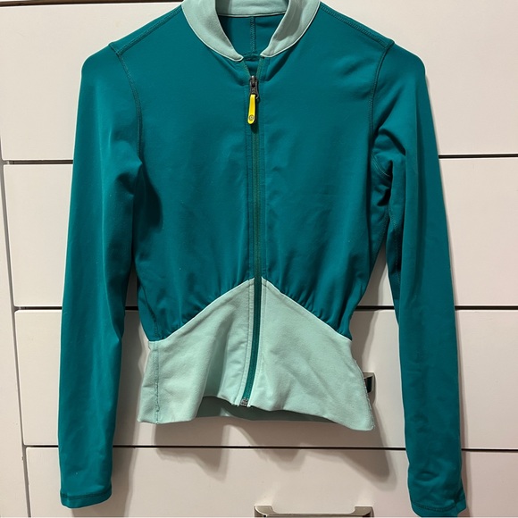 Lululemon Teal Zip Up Jacket - Picture 2 of 7